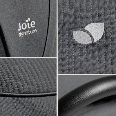 Carrinho De Bebê Joie Parcel LX Chumbo Ebony - Conforto premium e design sofisticado